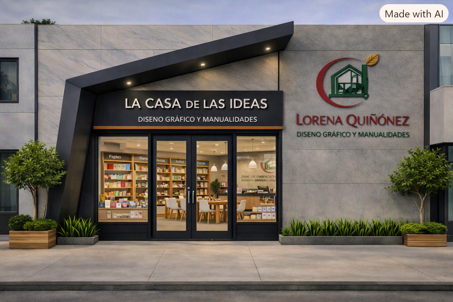 Fachada de La Casa de las Ideas