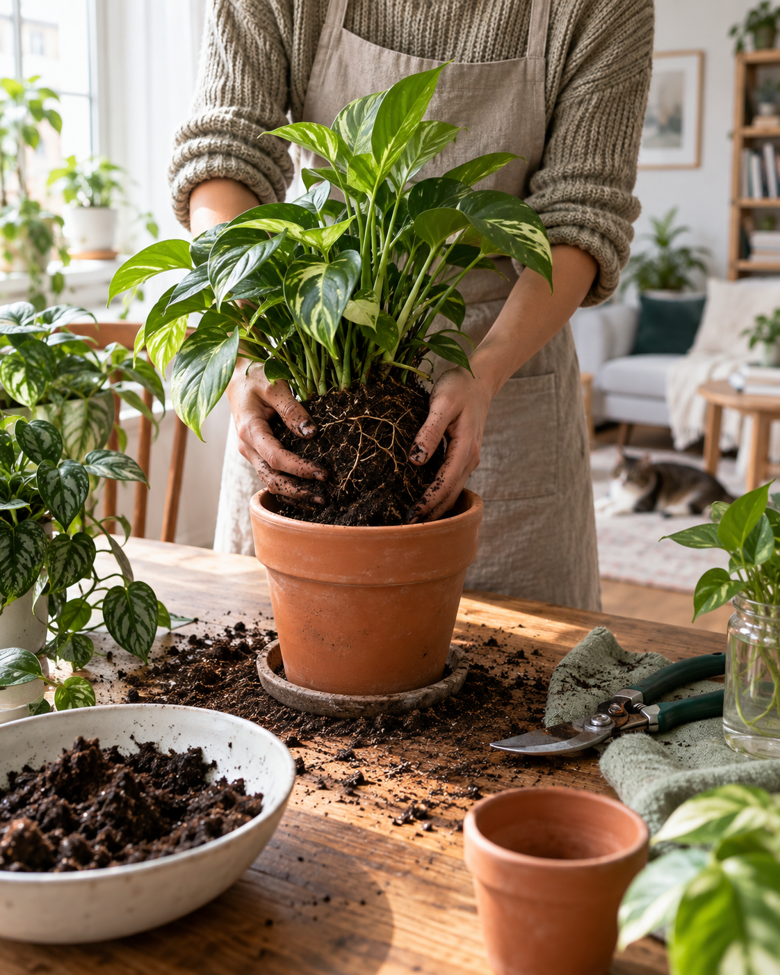 Diseño botánico y cuidado experto de plantas